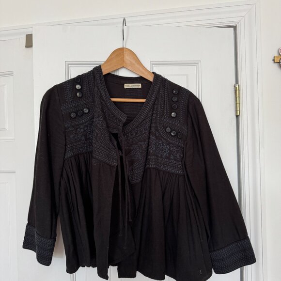 Cropped Embroidered Jacket - Picture 1 of 4